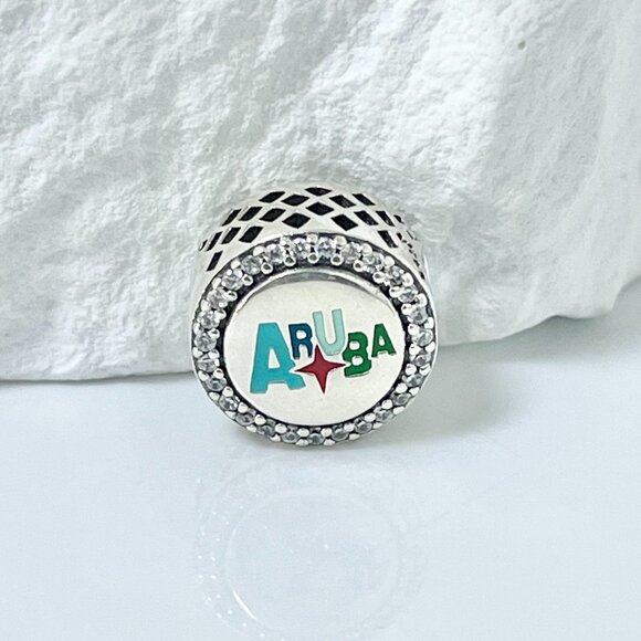 Pandora Aruba Turtle Bead Charm S925 Silver Charm - Picture 2 of 3